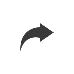 Poster - Share icon vector. sharing symbol for web site Computer and mobile vector.