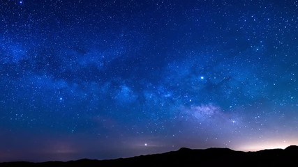 Aquarids Meteor Shower 2019 Milky Way Galaxy Rise Time Lapse Southeast Sky Wide Shot 03
