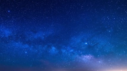 Wall Mural - Aquarids Meteor Shower 2019 Milky Way Galaxy Rise Time Lapse Southeast Sky Wide Shot 04
