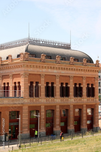 This Building Is Directly Next Door To The Train Station In