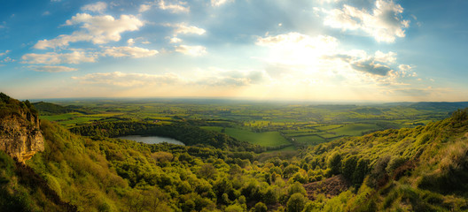 Lake Gormire from Sutton Bank