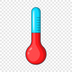 Poster - Thermometer icon. Cartoon illustration of thermometer vector icon for web design