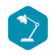 Poster - Desk lamp icon. Simple illustration of desk lamp vector icon for web