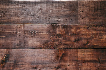 Wall Mural - Vintage wooden texture of board. Grunge wood wall pattern of fence.