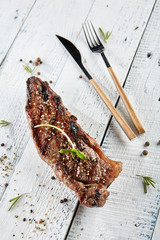 Poster - Delicious Grilled Striploin Steak