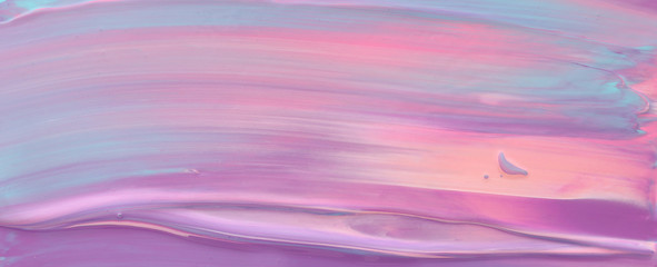 photography of abstract marbleized effect background. pink and purple creative colors. Beautiful paint. banner