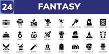 Fantasy Icon Set