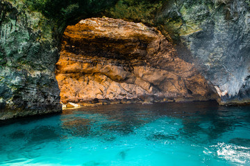 Comino island caves