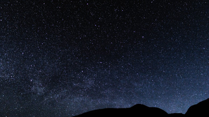 Wall Mural - night starry sky background, universe