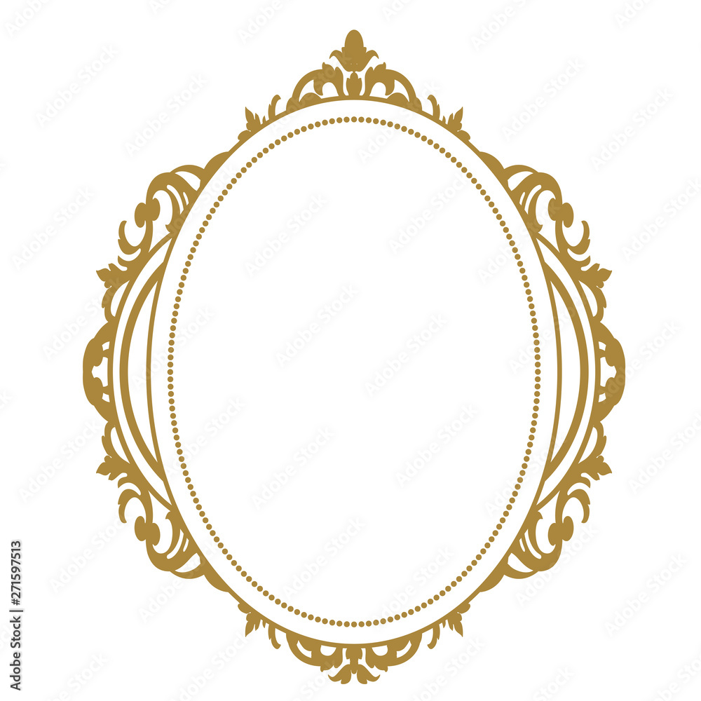 ゴージャスなアンティークフレーム＜ロココ調＞