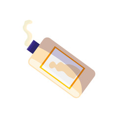 Sticker - solar blocker bottle product icon