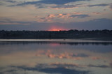 Fototapeta Niebo -  unusual sunset