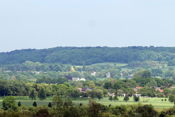 La campagne hollandaise au soleil