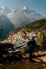 Wall Mural - Nepal, base camp Everest 