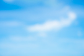 Copy space summer blue sky and white cloud abstract background.