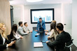© NDABCREATIVITY - Picture of business meeting in conference room