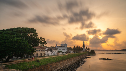 Wall Mural - galle lighthouse dutch fort