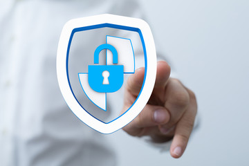 security data code digital in hand