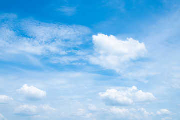 Beautiful sky and clouds of bright days.