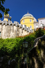 Wall Mural - Pena palace architecture, Portugal, Sintra