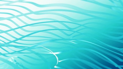Poster - Abstract Stripes Background, Light Blue - Loop 4K 