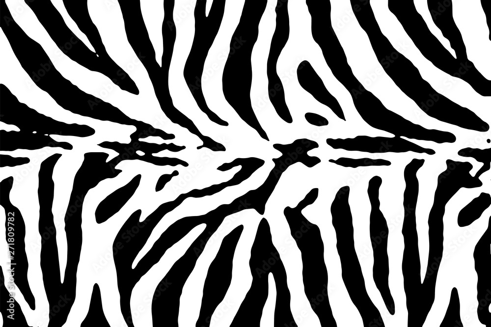 Papel de parede Zebra texture vector