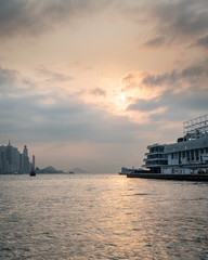 Victoria Harbour in Hong Kong