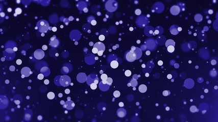 Poster - Gentle shimmering ice particles in 4K UHD video loop animation.4K