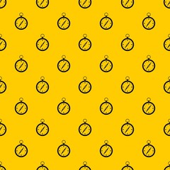 Poster - Compass pattern seamless vector repeat geometric yellow for any design