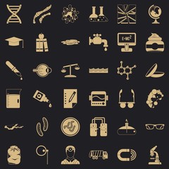Poster - Perfect technology icons set. Simple set of 36 perfect technology vector icons for web for any design