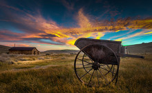 Bodie Ghost Town Sunset