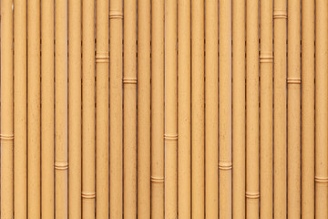 Wall Mural - Brown bamboo fence seamless background and pattern