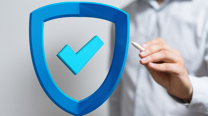 security data code digital in hand