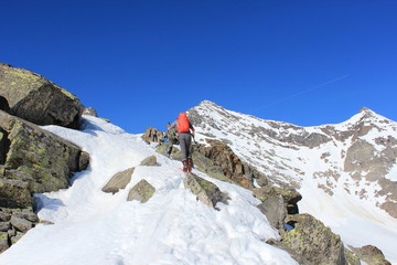 Poster - ski de randonnée