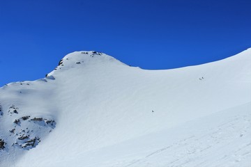 Canvas Print - ski de randonnée