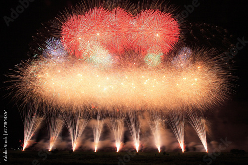 山梨県市川大門 神明の花火 Buy This Stock Photo And Explore Similar Images At Adobe Stock Adobe Stock