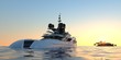© Sasa Kadrijevic - Extremely detailed and realistic high resolution photorealistic 3d illustration of a luxury super Yacht