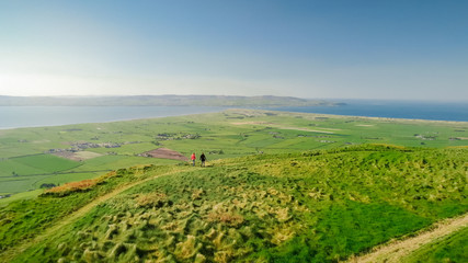 Wall Mural - Wonderful landscape of Binenenagh in North Ireland - travel photography