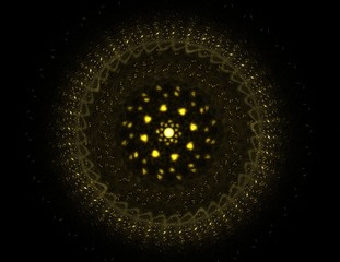 Poster - abstract fractal color texture. digital art. abstract form & colors. abstract fractal element patter