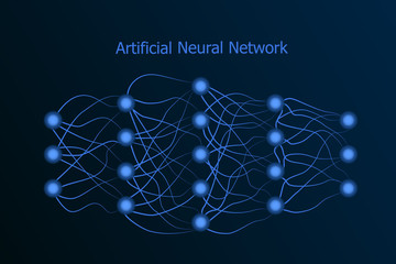 Poster - Neural network model with real synapses between neurons