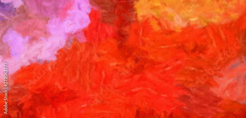 Abstract impressionism background painting in Vincent Van Gogh style. Interio...