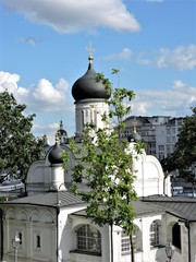 Poster - old church in moscow