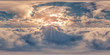 360° Sunset Above Clouds