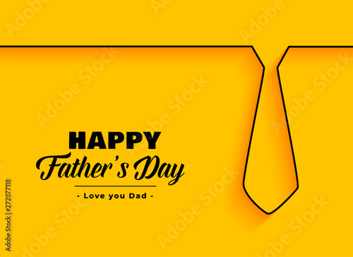 happy father day background in minimal style Stock Vector | Adobe Stock