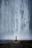 epic waterfall skogafoss in iceland