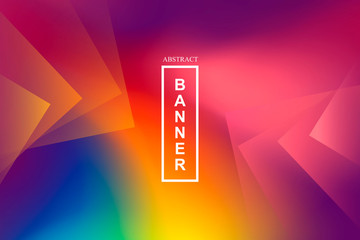 Wall Mural - abstract vector colorful template for background, cover, presentation, poster, banner. eps 10. textu