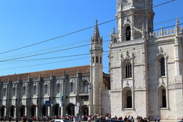 Wall Mural - Jeronimos Monastery in Lisbon, Portugal