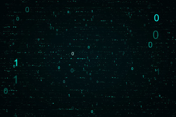 Fototapete - Computing and hacking background
