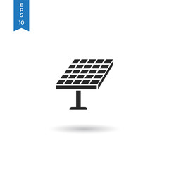 Fototapete - Solar panel vector icon