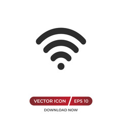 Fototapete - Wifi signal icon